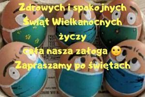 Sklep włókienniczy pisanki wielkanocne