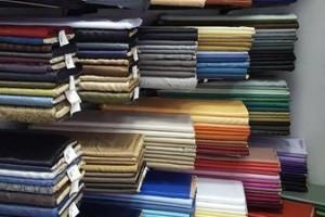 Sklep włókienniczy materiał różne kolory Mokotów